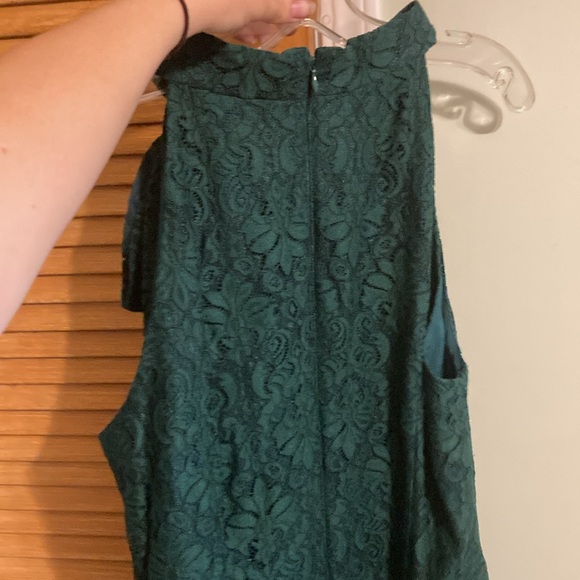 Vince Camuto Green Formal Lace Dress NWT - Picture 6 of 7